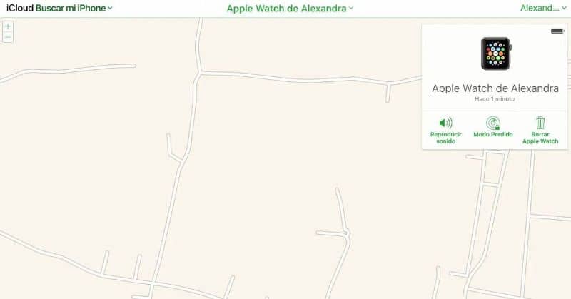 Mappa Apple Watch
