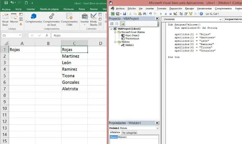 Correzioni nella cartella di lavoro di Excel
