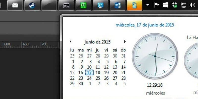Orologio e calendario di Windows
