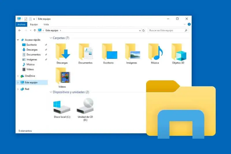 File manager Windows 10