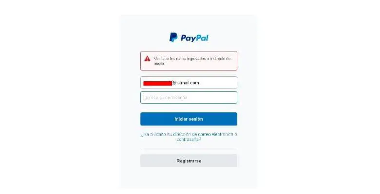 Reimposta la tua password PayPal