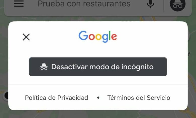 Naviga in incognito con Google