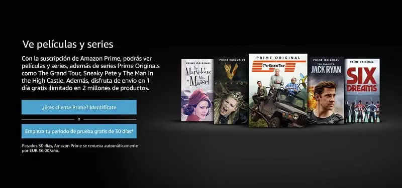 Inizia a guardare le serie e i film di Amazon Prime