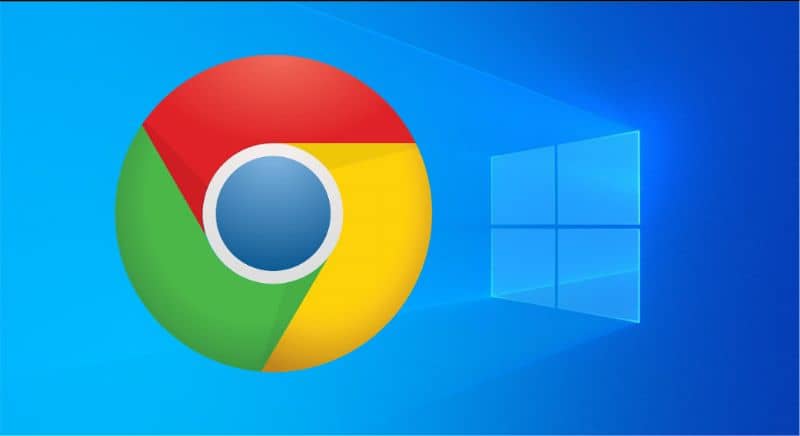 Google Chrome, Windows 10.