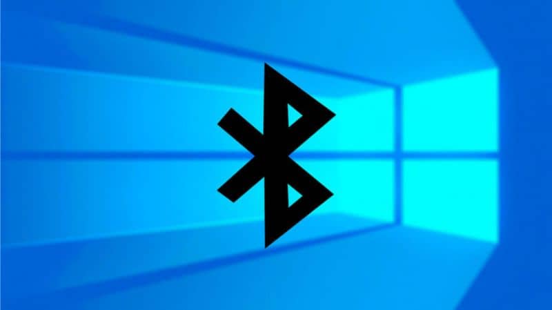 Icona Bluetooth sullo schermo di Windows