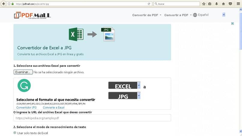 Immagine del convertitore da Excel a JPG