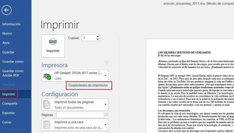 documento word stampabile