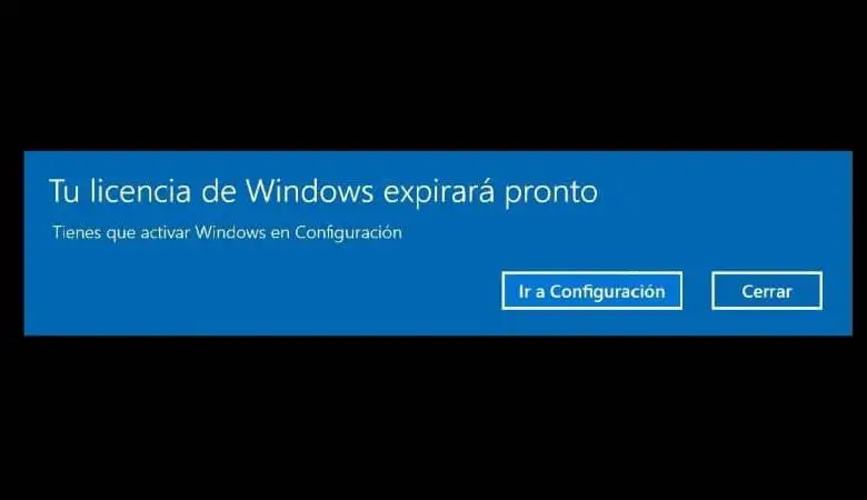 La tua licenza di Windows scadrà a breve