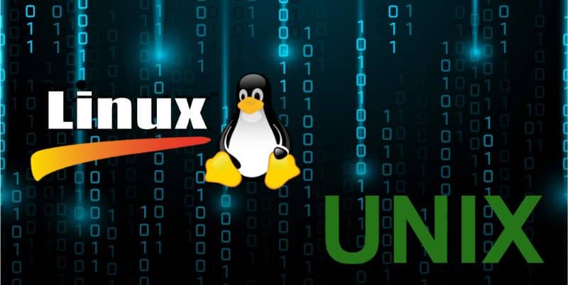 Linux, Unix, sfondo nero,