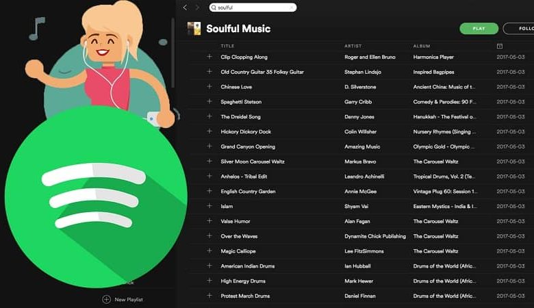 Condividi una playlist su Spotify