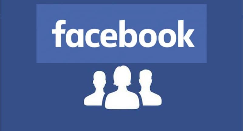Logo di Facebook. icona delle persone