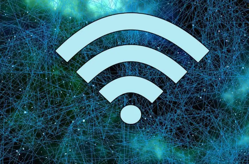 Logo Wi-Fi, blu
