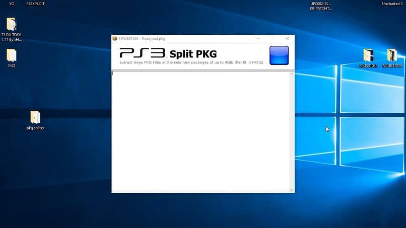 messaggio di Windows che identifica un file psp pkg