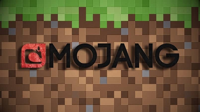 Sfondo lettere MOJANG