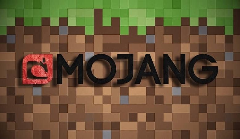 Sfondo lettere MOJANG