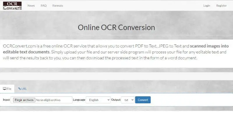 Convertitore OCR online