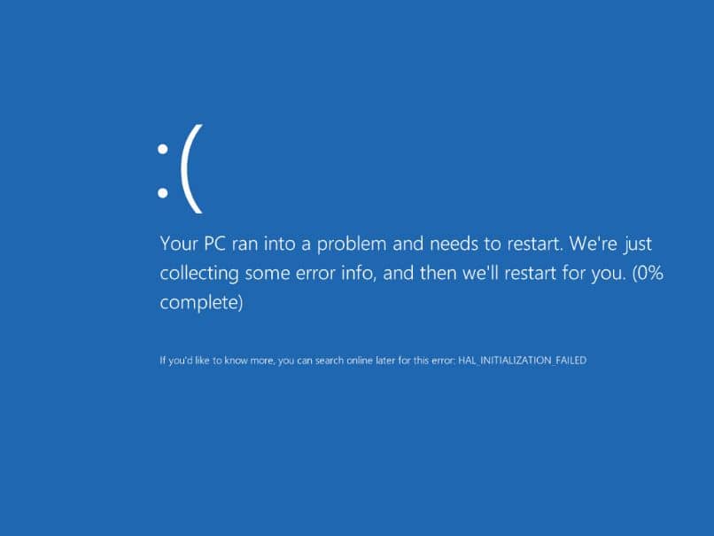 Schermata blu di Windows 10