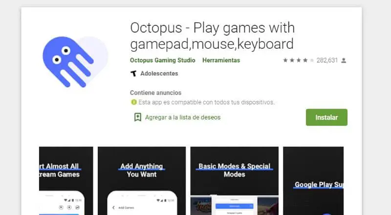 Play Store Octopus