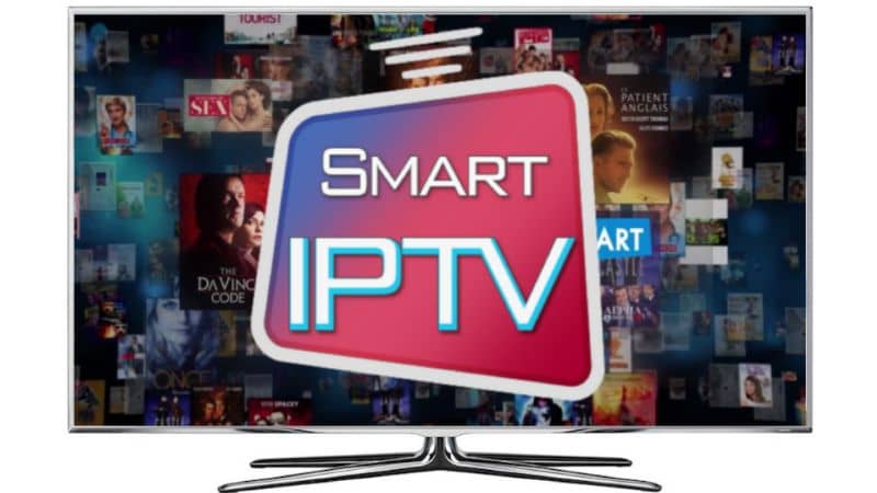 IPTV intelligente con sfondo del film