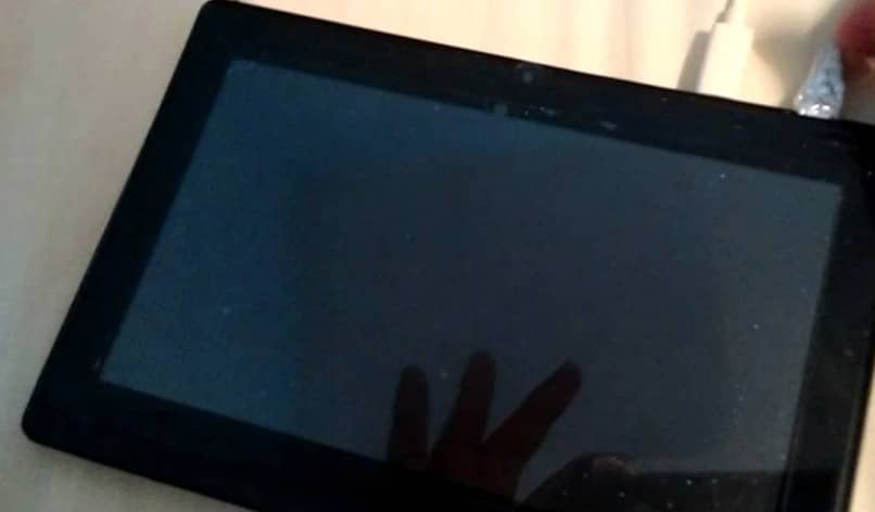 schermo del tablet Android spento