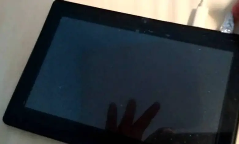 schermo del tablet Android spento
