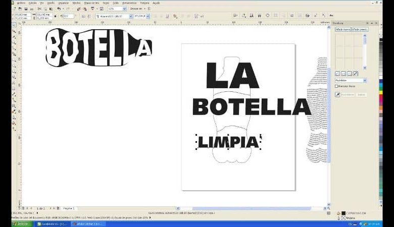 testi e loghi con Corel Draw