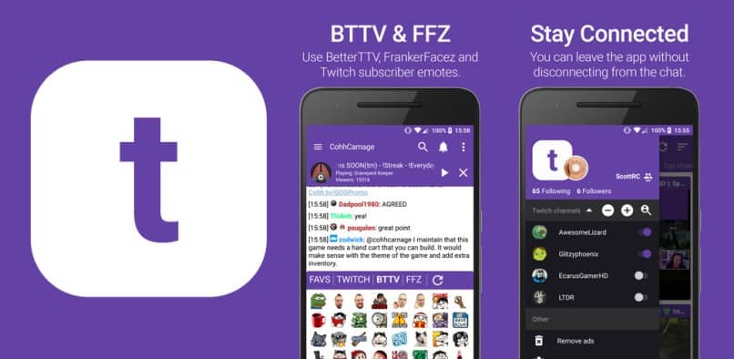 scarica l'app mobile Twitch