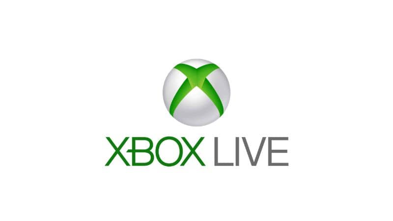 Sfondo bianco logo Xbox Live