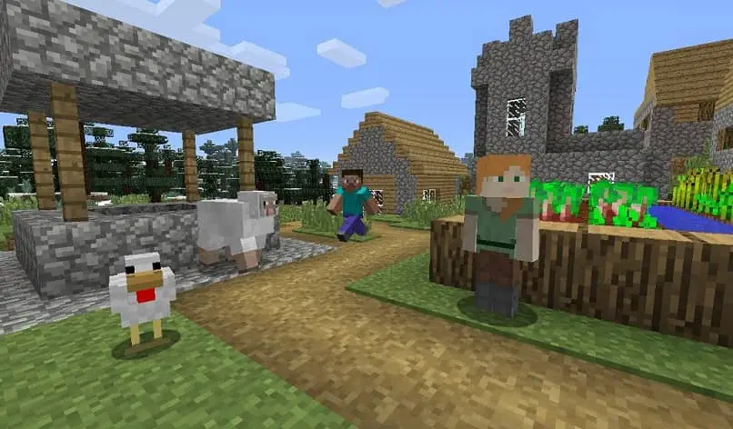 villaggio in Minecraft originale