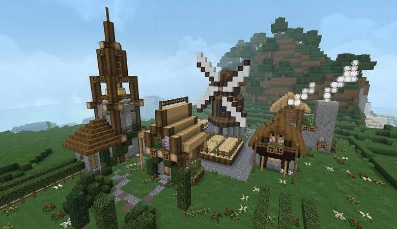 Il villaggio di Minecraft