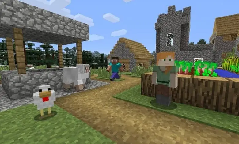 villaggio in Minecraft originale