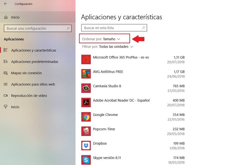 applicazioni installate su Windows