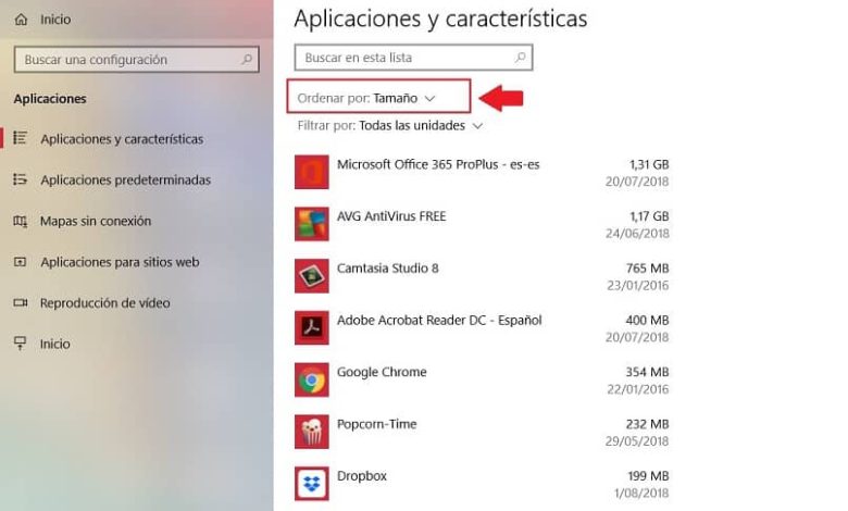 applicazioni installate su Windows