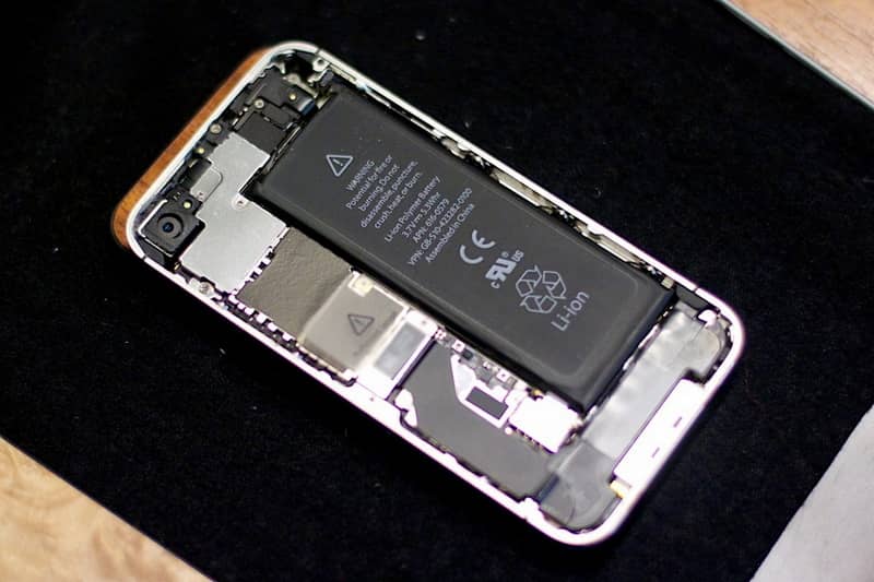Batteria del telefono iPhone