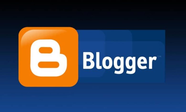 presentazione blogger blu