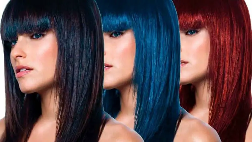 donne colorano i capelli photoshop