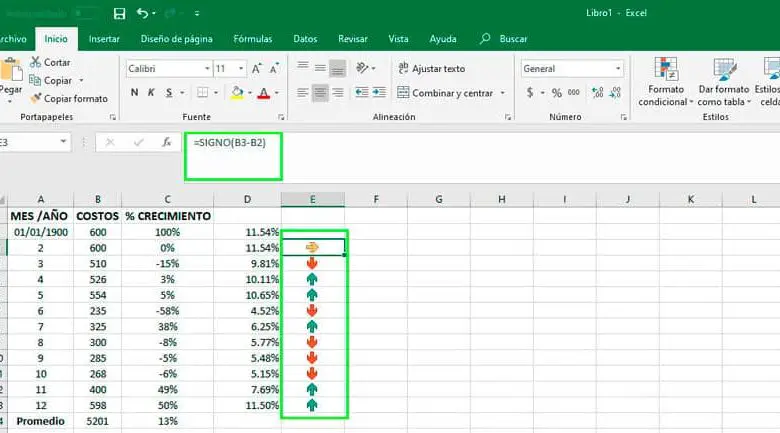 calcolo percentuale