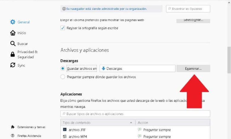 Cambia cartella in cui viene scaricato Mozilla Firefox