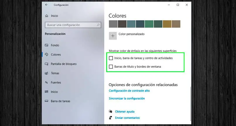 Cambia il colore della barra delle applicazioni di Windows 10
