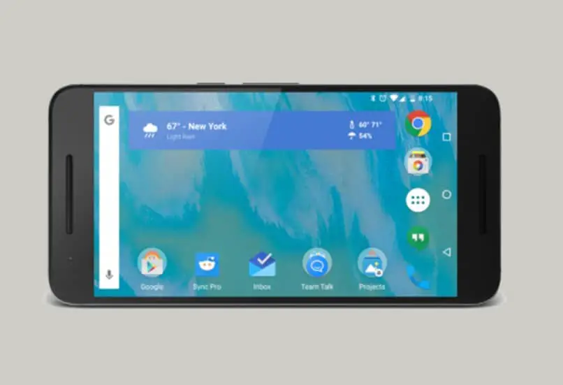 schermo Android ruotato