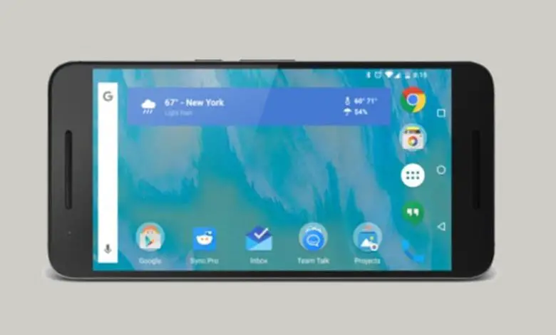 schermo Android ruotato
