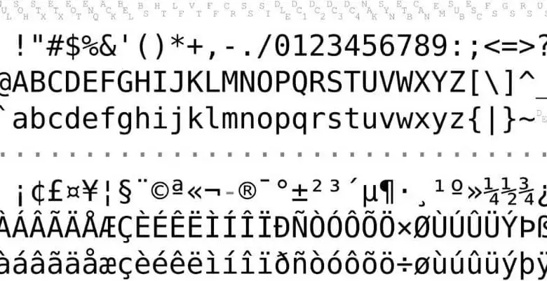 codice ASCII
