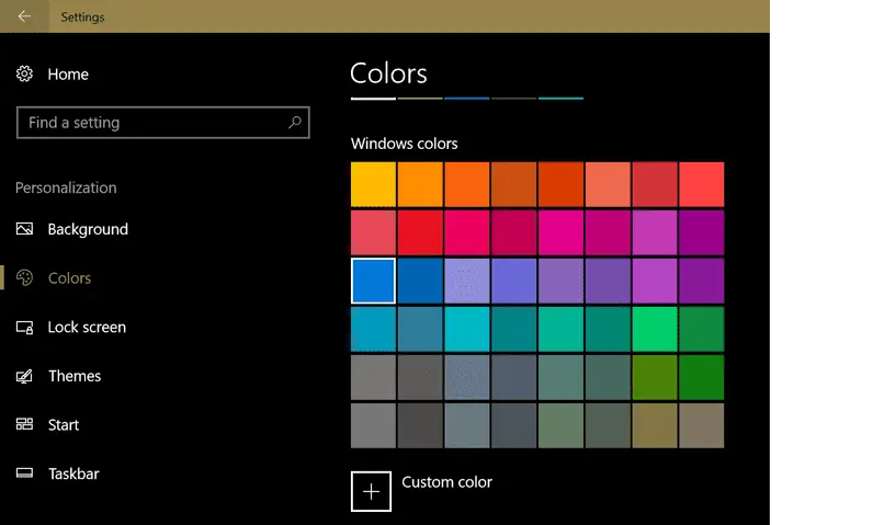 calibrare i colori in Windows 10