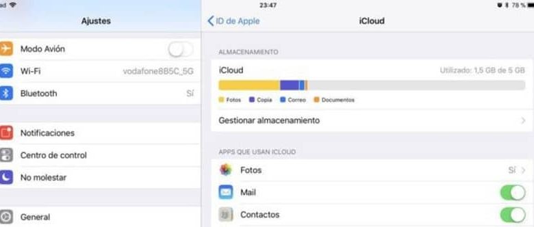 archiviazione iCloud su iPhone