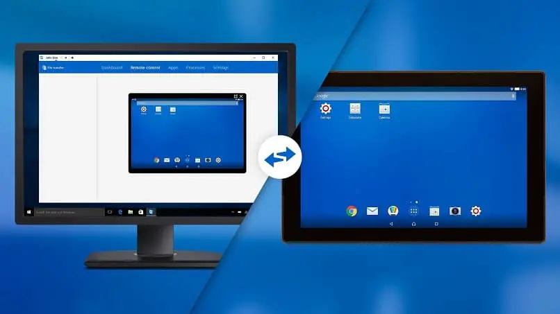 condividi schermo monitor tablet visualizza tablet sul monitor