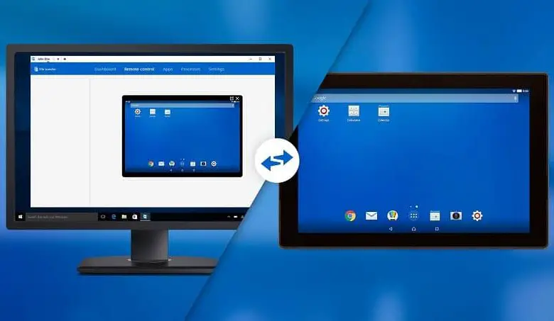 condividi schermo monitor tablet visualizza tablet sul monitor