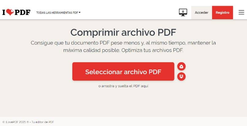 ilovepdf compressore file pdf