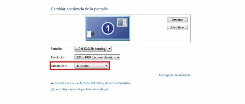 Configurazione del PC nelle impostazioni