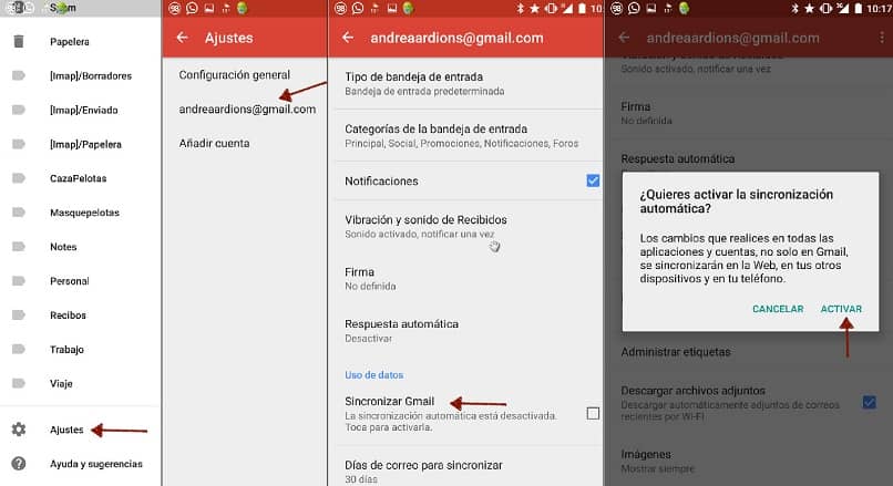 Sincronizzare le note tramite Gmail da un Mac o iPad a un dispositivo Android