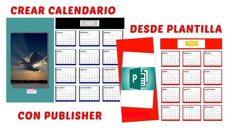 modelli per la creazione di calendari in editore